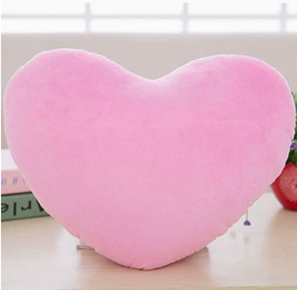 Charming Blue Heart Cushion