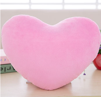 Charming Blue Heart Cushion
